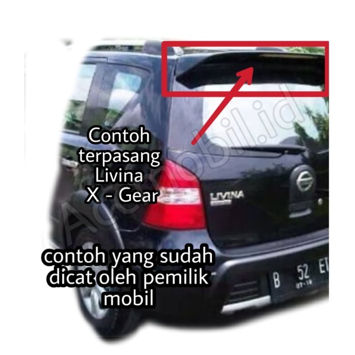 Spoiler Nissan Grand Livina Nissan Livina Dengan Lampu