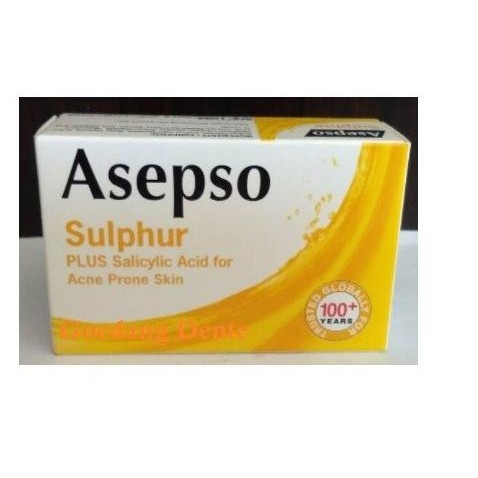 Asepso Acne Prone Skin Sabun Batang 80Gr Sulphur