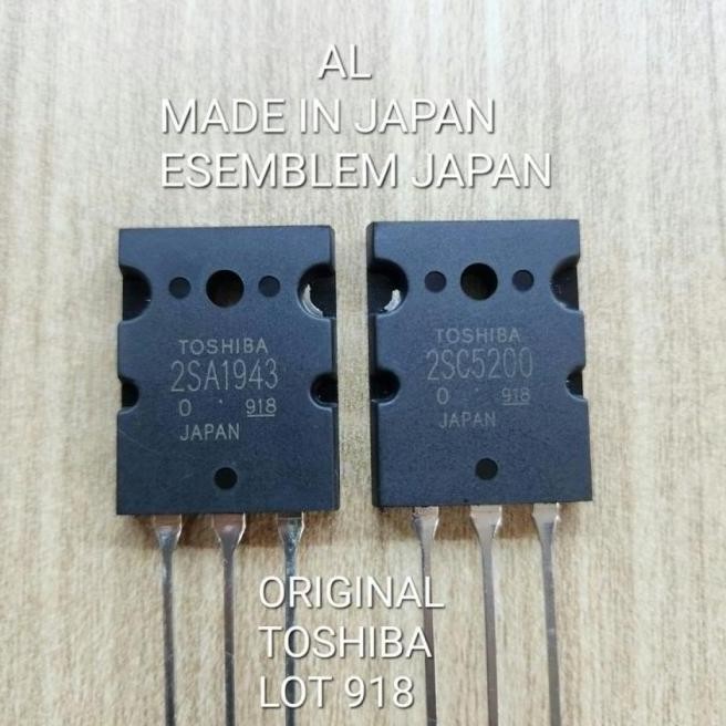[New Ori] Transistor A1943 C5200 Original Toshiba