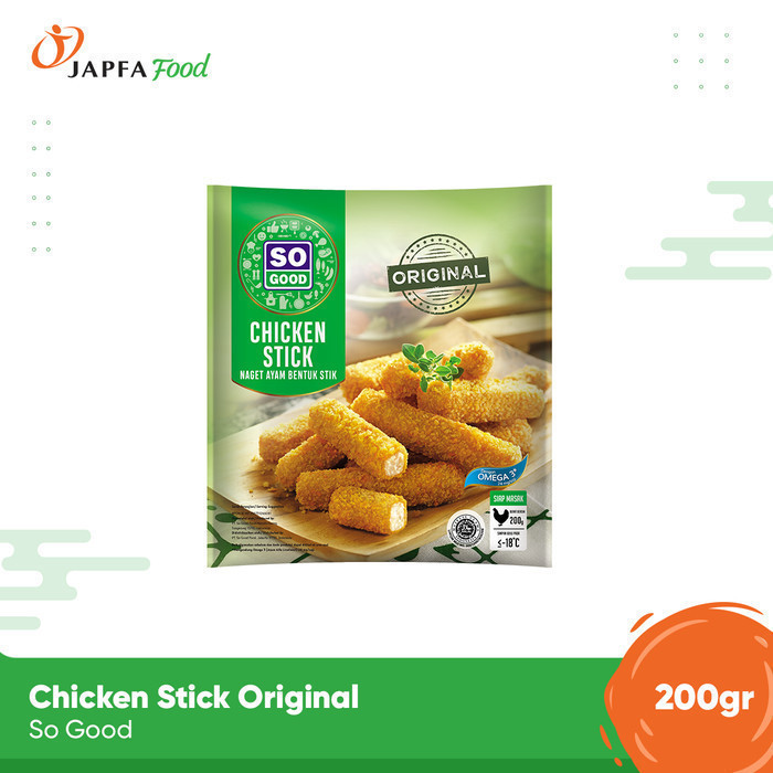 So Good Chicken Stick Original / Naget Ayam Stik 200gr