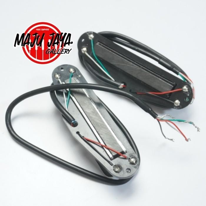 Pickup single coil hotrail putih no dimarzio seymour duncan emg fender Best Seller