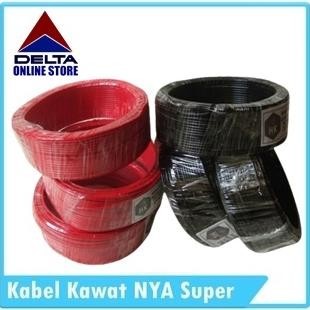 (Qpov-838) Kabel Listik Engkel 1.5 Mm Pvc 1 Roll  Kabel Engkel Oiz