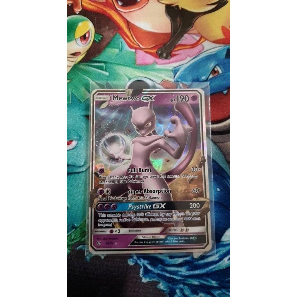 [Ready] Mewtwo Gx - 3973 - Ultra Rare Sun Moon: Sl Pokemon Card