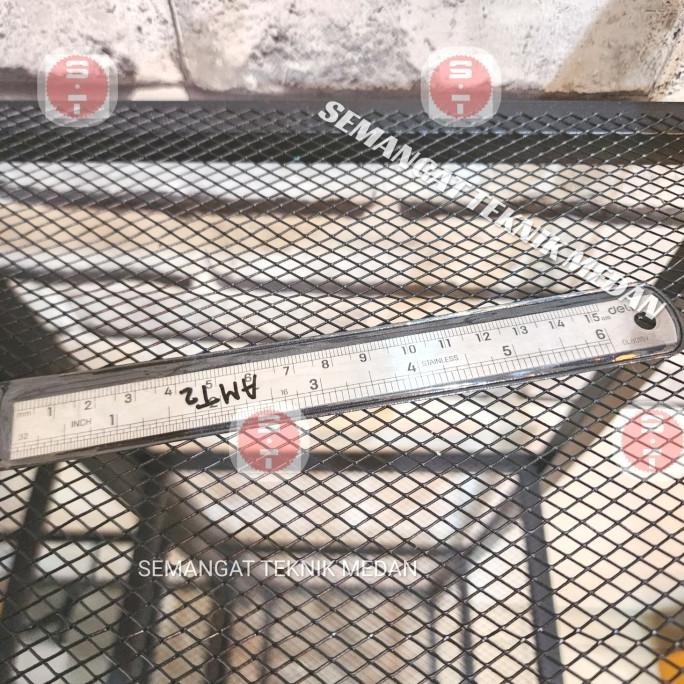 

Kualitas terbaik] PENGGARIS RULER MISTAR BESI BAJA STAINLESS 15CM 15 CM DELI DL8015Y