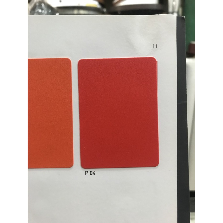 Taco Sheet P 04 Merah Doff / Huben Sheet / Deco Sheet / Pvc Sheet