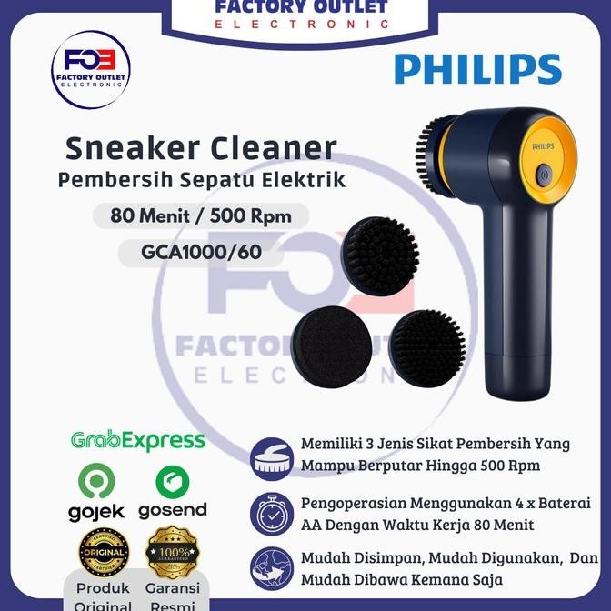 PHILIPS GCA1000/60 Sneaker Cleaner Sikat Pembersih Sepatu Elektrik