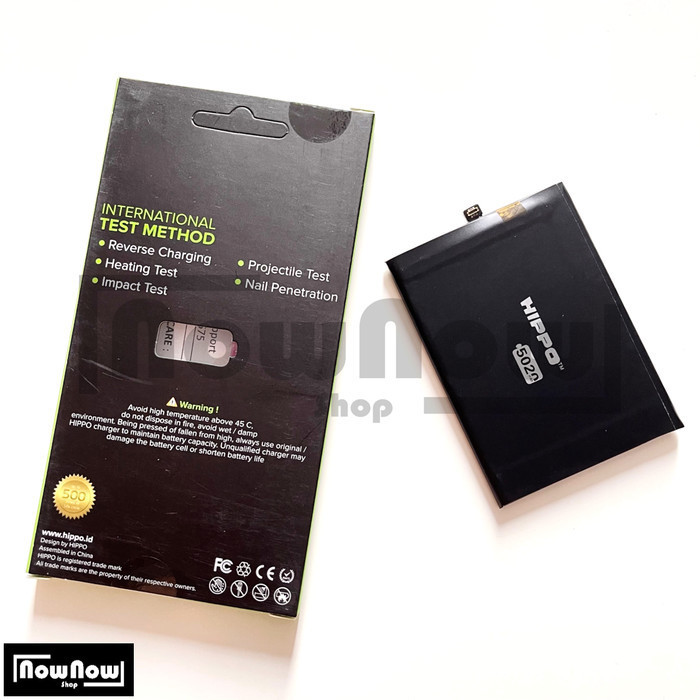 Batere Battery Baterai Hippo Xiaomi Redmi Note 9 Pro / 9 Pro / Note 10 Pro - Max Bn53