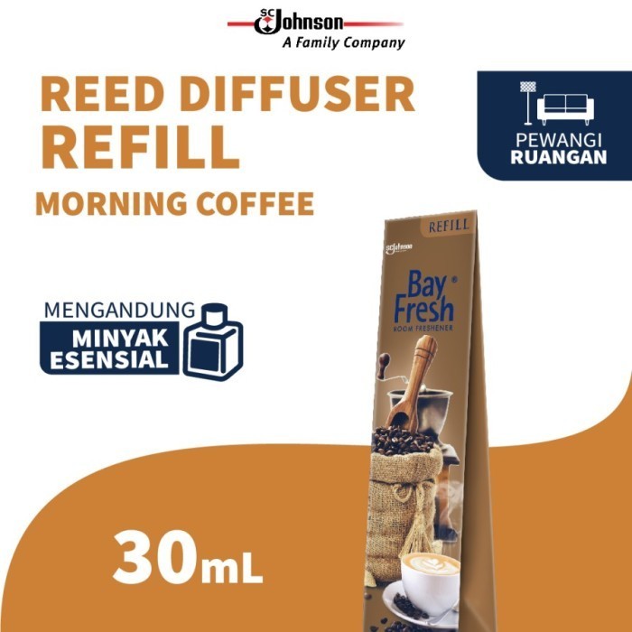 Bay Fresh Reed Diffuser Regular & Refill Pengharum Ruangan Bayfresh