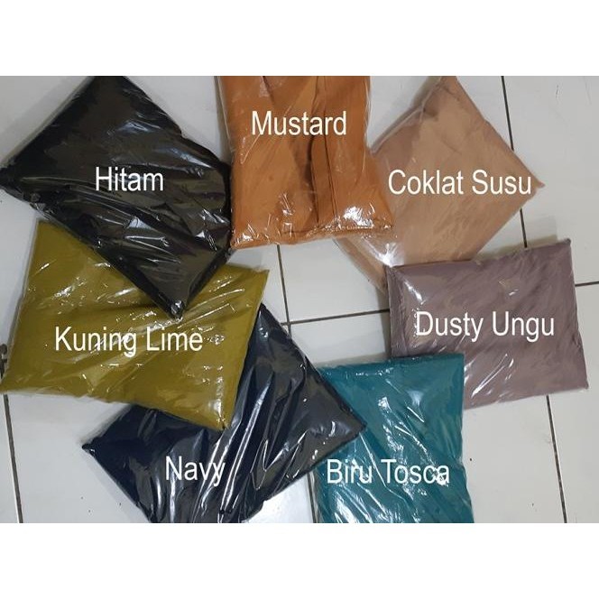 Khimar Ceruti Jilbab Syari JOLIMO SEMI JUMBO CLASSIC All Size NON PET - hautsdefran