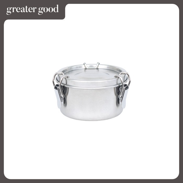 

Greater Good - Round Stainless Steel Food Container