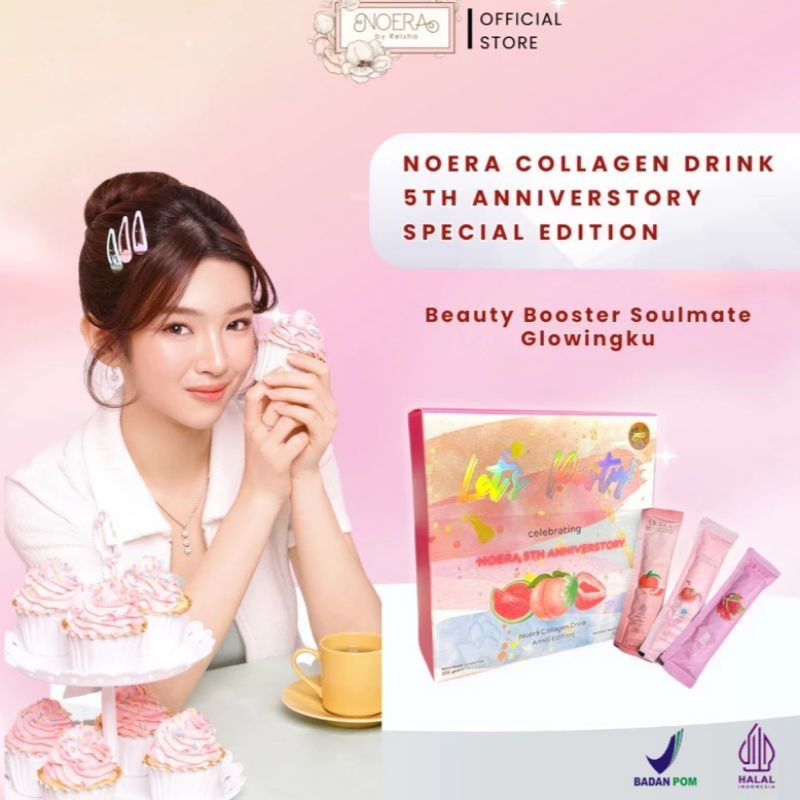 Super Glow Collagen Drink Minuman Pemutih Badan Cepat Permanen | Suplemen Pemutih Kulit |