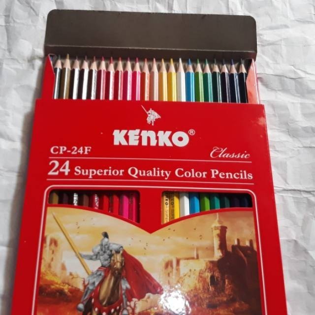 

Star Populer Pinsil Warna Panjang Kenko 24 Cp 24F Classic Bagus