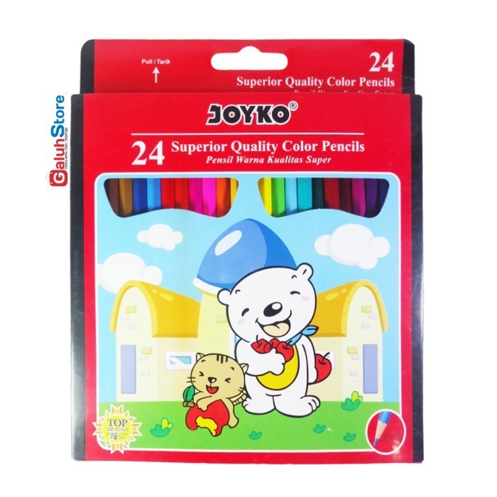 

Produk Joyko Pensil Warna 24 Warna Diskon