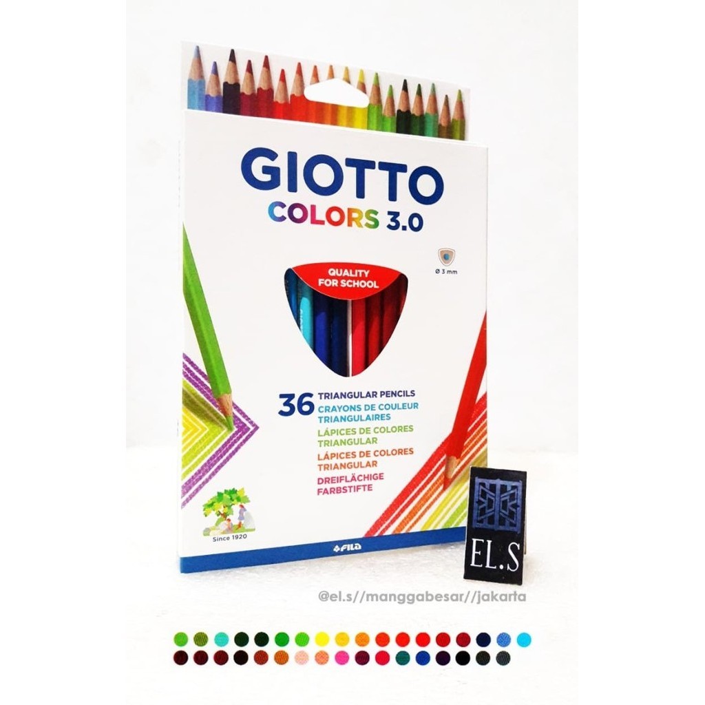

Diskon Giotto Colors 3.0 - 36 Warna ( Pensil Warna ) Trendi
