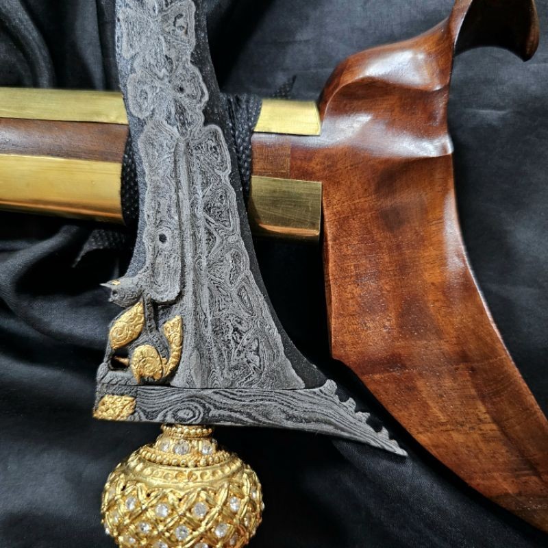 Keris Patrem Singo Barong Luk 5 Kinatah EMAS