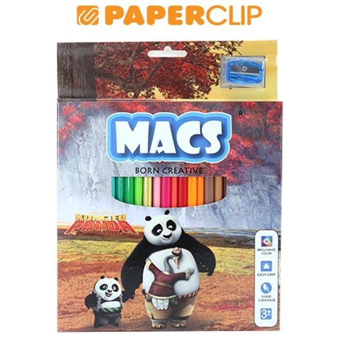 

Hari Ini Pensil Warna Macs 40024 24 Colours Kungfu Panda Limited