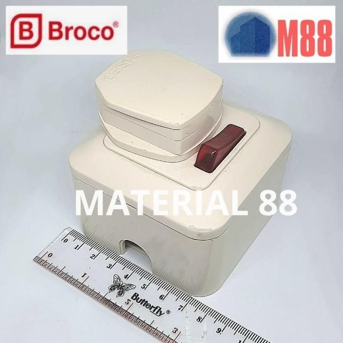 BROCO STOP KONTAK AC SAKLAR LAMPU OB - COLOKAN AC