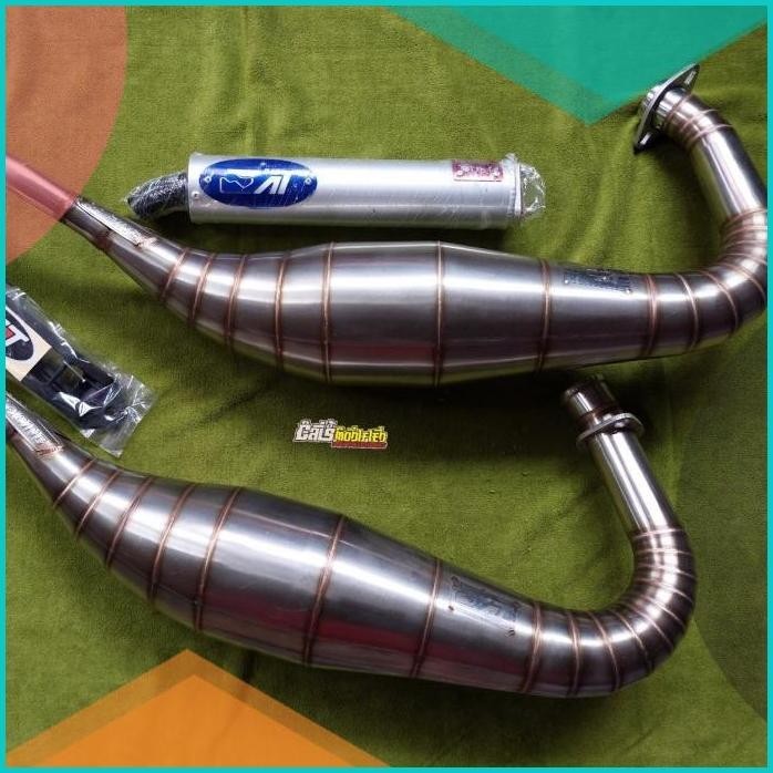 KNALPOT STAINLESS NINJA R SS RR NON COBRA ORI AITECH TYPE X1 C & X2 L