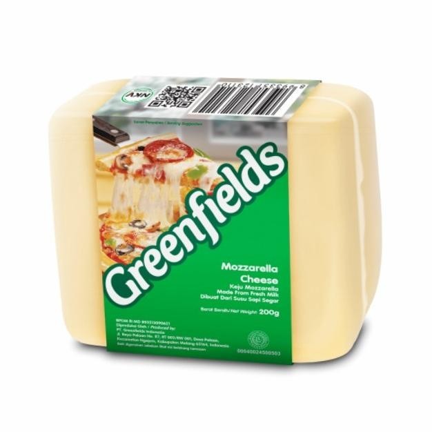 

Greenfields Mozzarella Cheese - Keju Mozarela 200gr