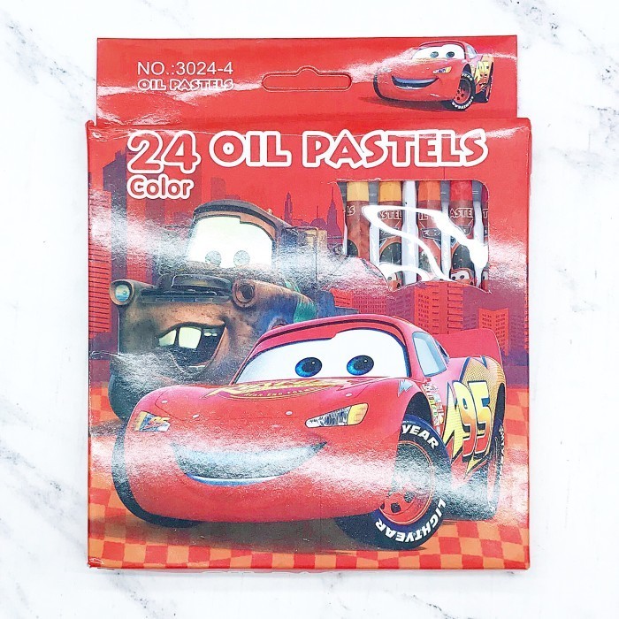 

Terbatas Crayon Cars 24 Collors Murah
