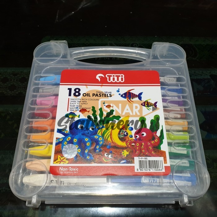 

Hadir Crayon 18 Warna Joyko Ti P 18S Trendi