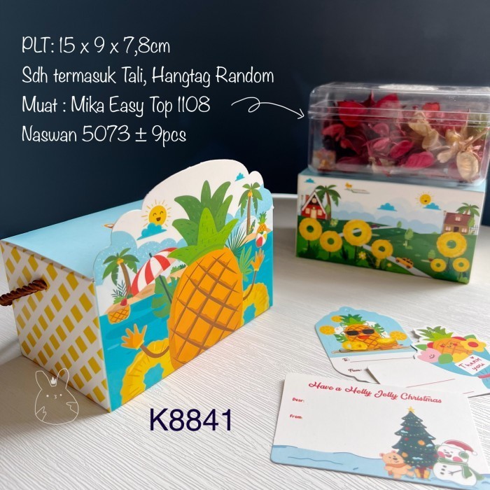 

Kotak Toples Nastar K8841 Naswan Goody Bag Nenas 062
