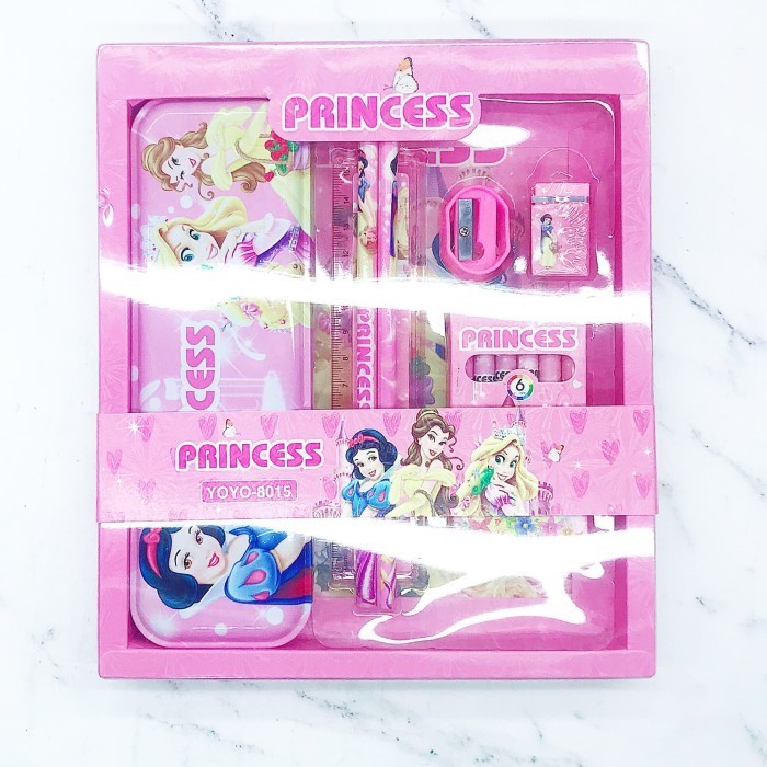 

Hemat Kotak Pensil Princess Set Crayon 6 Collors Hemat