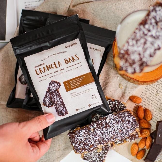 

Open DS] Coco Choco Granola Bar (2x40gr) - Coconut, Choco, Almond, Sea Salt