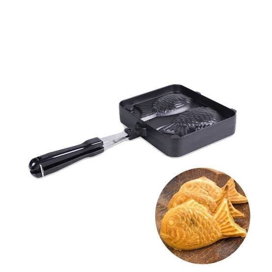 Terlaris Taiyaki Maker Loyang Pembuat Kue Waffle Pancake Bentuk Ikan Merk Jenka Promo Terbaru
