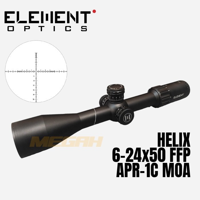 Terlaris Teleskop Element Helix 6-24X50 Ffp Apr-1C Moa (Tc285) Promo Terbaru