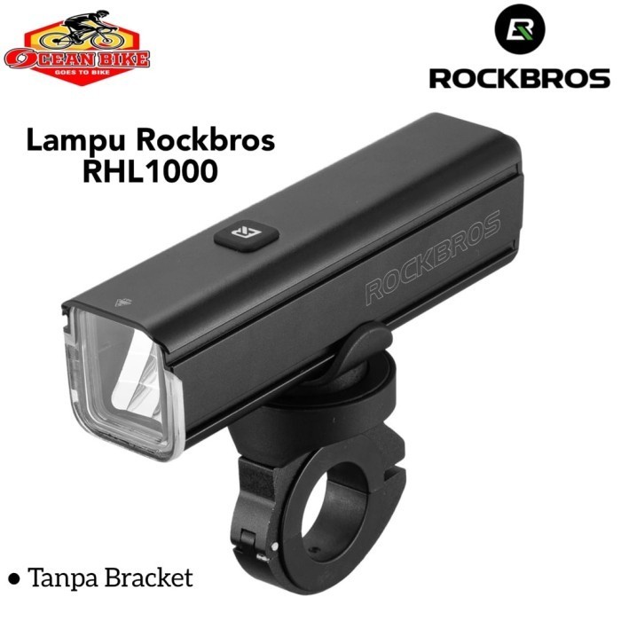 Terlaris Lampu Depan Sepeda Rockbros R1-800 800 Lumens Promo Terbaru