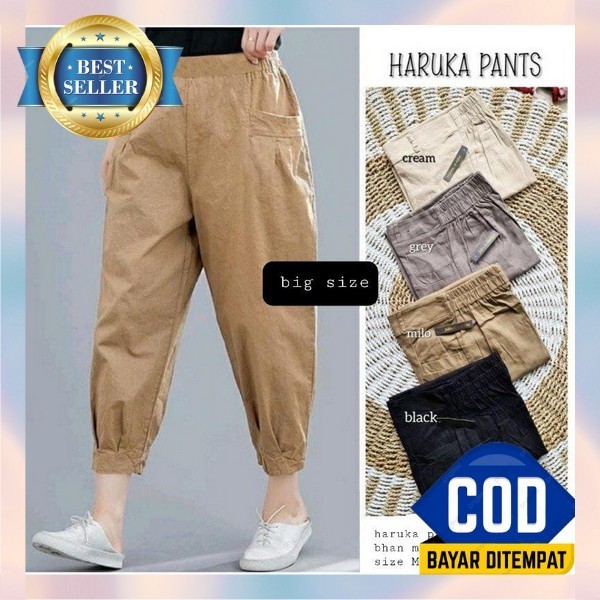 Celana Kuliah Anti Kusut Jelana Kerja Kekinian Import Premium Celaba Bahan Tebal Celna Hw Kulot Berk