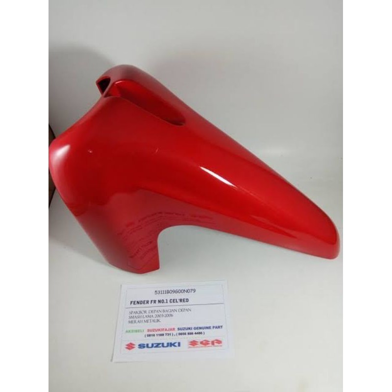 spakbor depan smash merah slebor depan smash merah