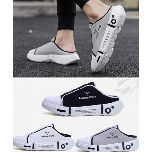 Slop Selop Sepatu Sandal Pria True Fashion Sport Keren Men Shoes SP046
