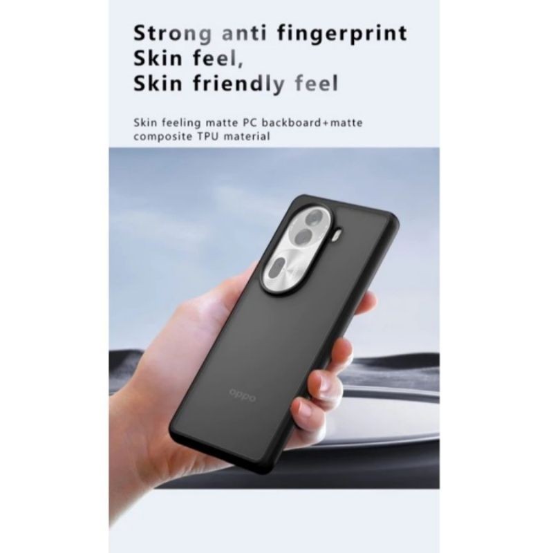 Oppo Reno 11 Reno 11 Pro 5G 2024 Clear Case Hybrid Crystal Airbag Bening Hardcase Silikon