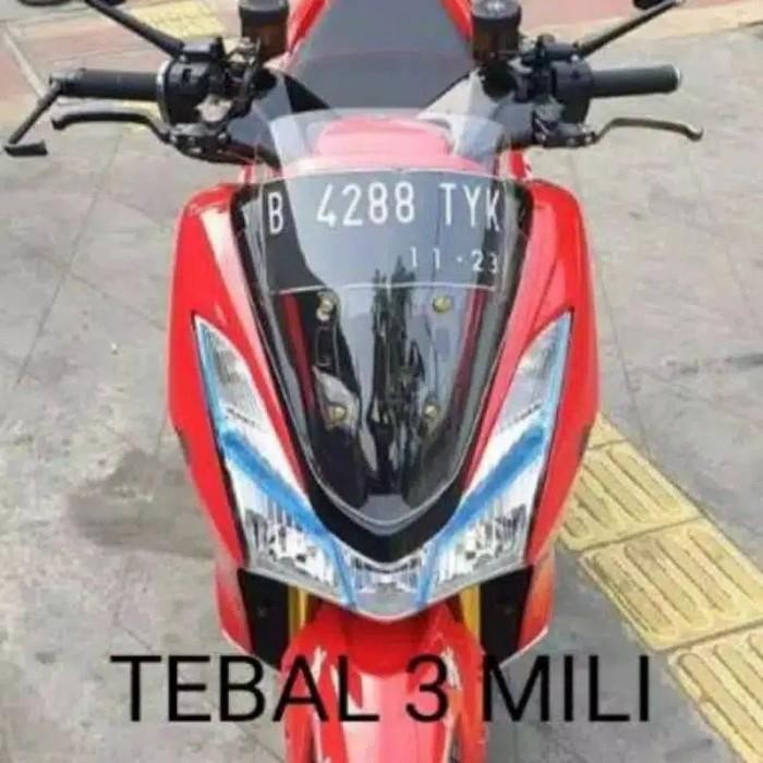 windshield lexi standar bening visor lexi std winsil lexi std akrilik Import Premium