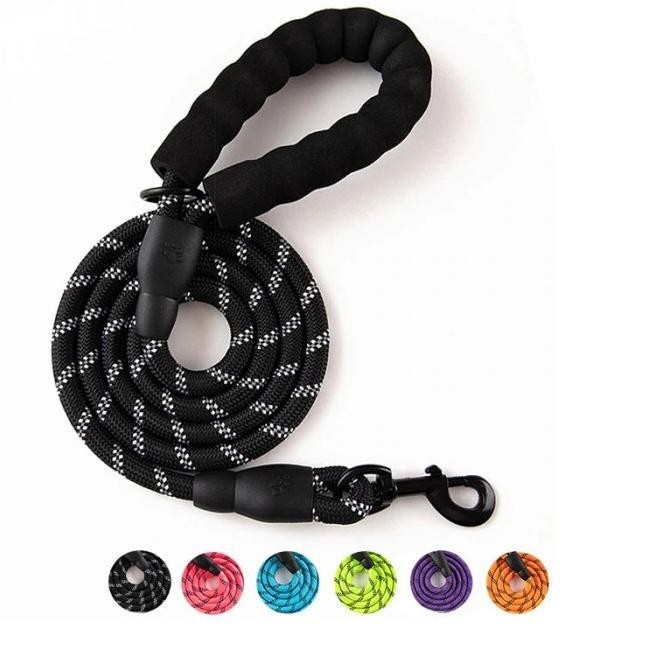 Dog Leash Tali Tuntun Kekang Anjing Kucing Nylon Rantai Kecil Besar