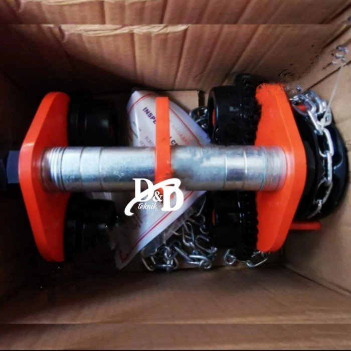 NAGASAKI GEARED TROLLEY 2 TON X 3 METER GEAR TROLI 2 TON ORIGINAL(DND)