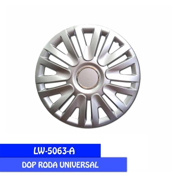 Cover Velg Sport Wheel Dop Roda Lowin Design 5063 A Silver - 1 Set Terlaris