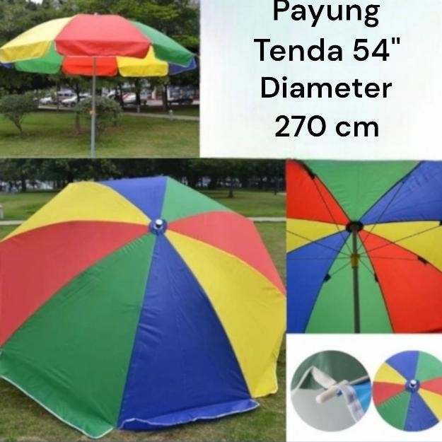 READY STOK Payung Besar / Payung Jualan / Payung Dagang / Payung Tenda [SALE TERBATAS]