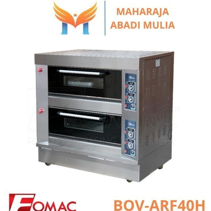Gas Oven Roti 2 Deck 4 Tray Fomac Bov-Arf40H Oven Roti Gas 2 Deck Untina322