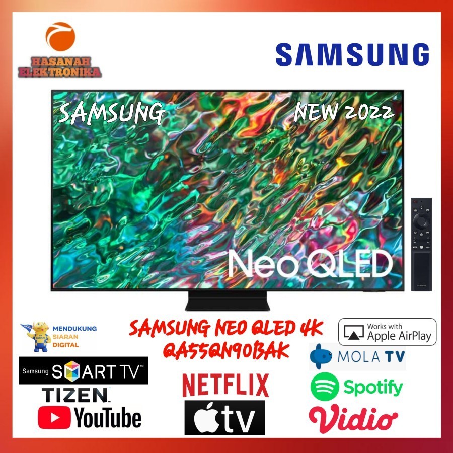 SAMSUNG NEO QLED 4K QA55QN90B 55 INCH NEW 2022 SMART TV TIZEN