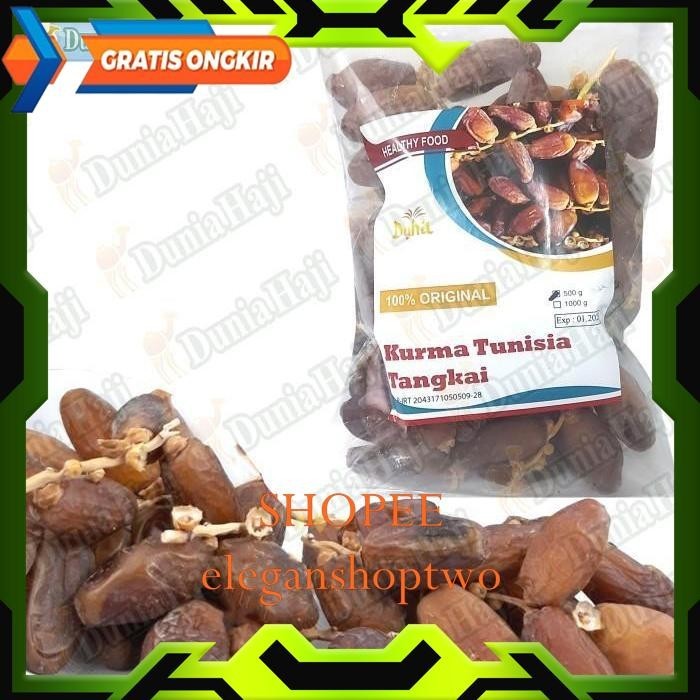 

KURMA TUNISIA TANGKAI 500 GR KURMA TANGKAI TUNIS FRESH ORIGINAL PODUK BAHAN BERKUALITAS !!