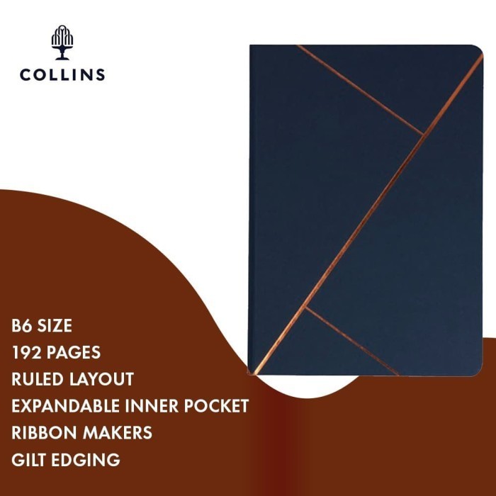 

BARANG TERLARIS Collins Notebook Vanguard B6 Ruled Buku Agenda Jurnal Planner Journal