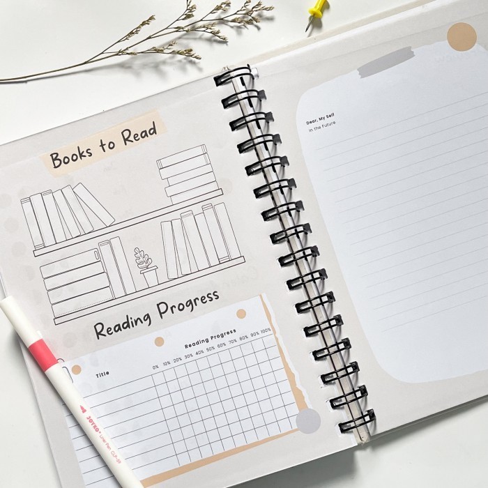 

BARANG TERLARIS Planner 2024 2025 Custom Cover / Weekly Planner / Monthly Planner