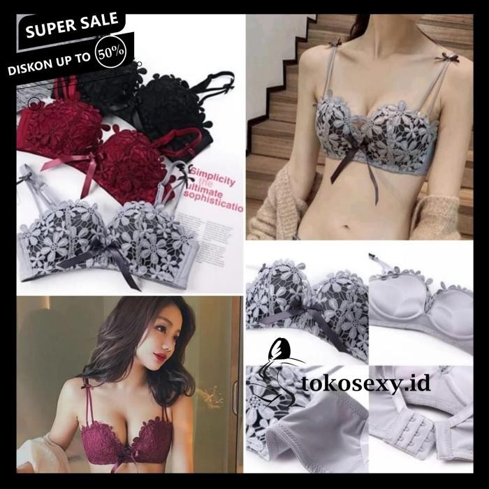 BRA BROKAT DENGAN BUSA DAN TANPA KAWAT BH LMYH AV3 - BRA BROKAT DENGAN BUSA DAN TANPA KAWAT PRODUK P