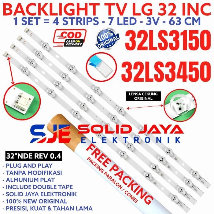 BACKLIGHT TV LED LG 32 INC 32LS3150 32LS3450 32LS LAMPU BL 7K CEKUNG