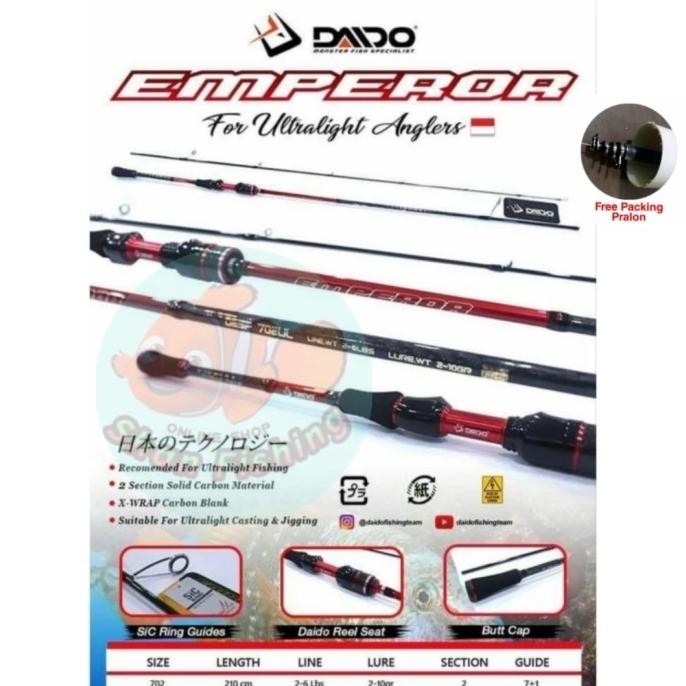 Daido Emperor 662UL - 702UL (packing PVC)