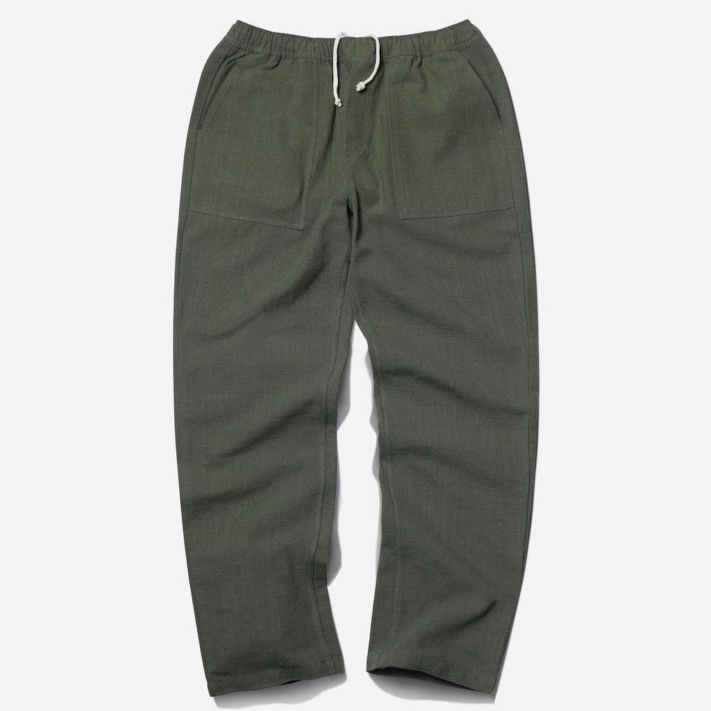 HIGHTY Fatigue Army Relax Linen Pants | Celana Panjang Pria