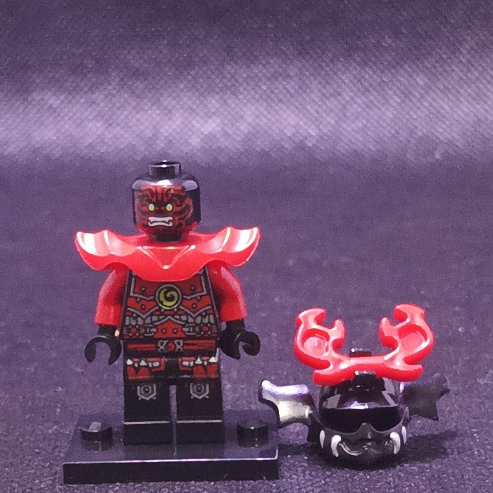 DISKON SPESIAL LEGO MINIFIGURE NINJAGO STONE WARRIOR SAMURAI, ORIGINAL TERLARIS